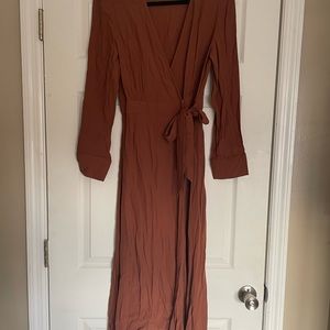 & Other Stories wrap dress.